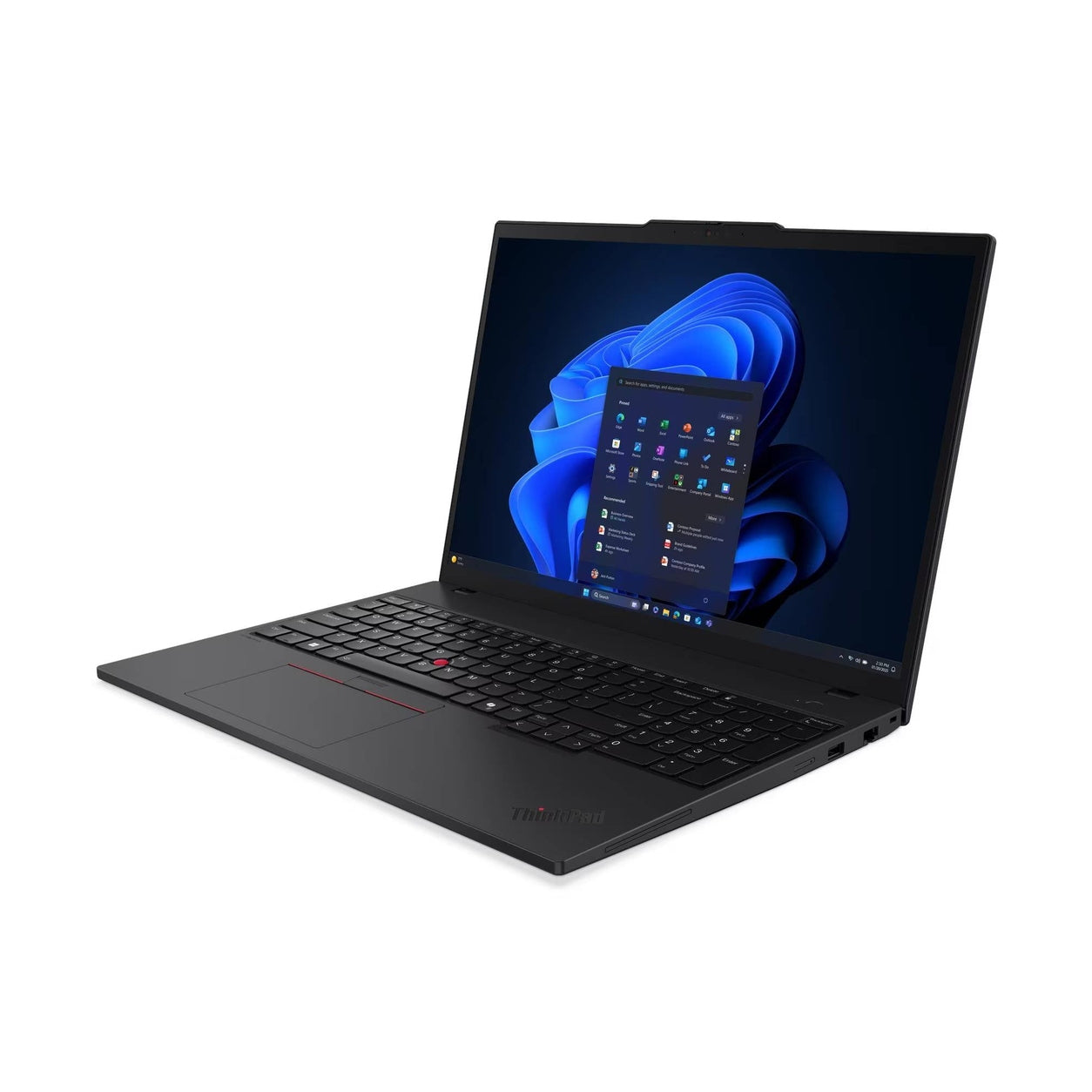 LAPTOP LENOVO  THINKPAD T16 GEN 4, INTEL CORE ULTRA 7 255U, 32GB, 1TB,  W11P, 3 AÑOS DE GARANTIA