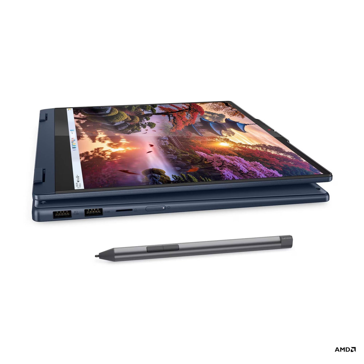 LENOVO IDEAPAD 5 2-IN-1 14AKP10, 83KT002TLM, RYZEN AI 7 350, RAM 16GB, ALMACENAMIENTO 512GB, TOUCH, W11 HOME, 1 AÑO DE GARANTIA