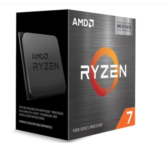 AMD RYZEN 7 5800X3D, 8 NÚCLEOS, SOCKET AM4, NO INCLUYE VENTILADOR, SE REQUIERE UNA TARJETA GRÁFICA INDEPENDIENTE.