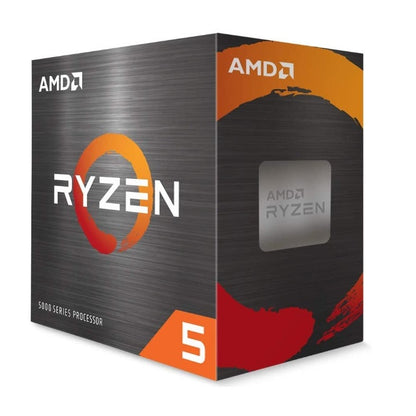 AMD RYZEN 5 5500, 6 NÚCLEOS, SOCKET AM4, INCLUYE VENTILADOR, SE REQUIERE UNA TARJETA GRÁFICA INDEPENDIENTE.