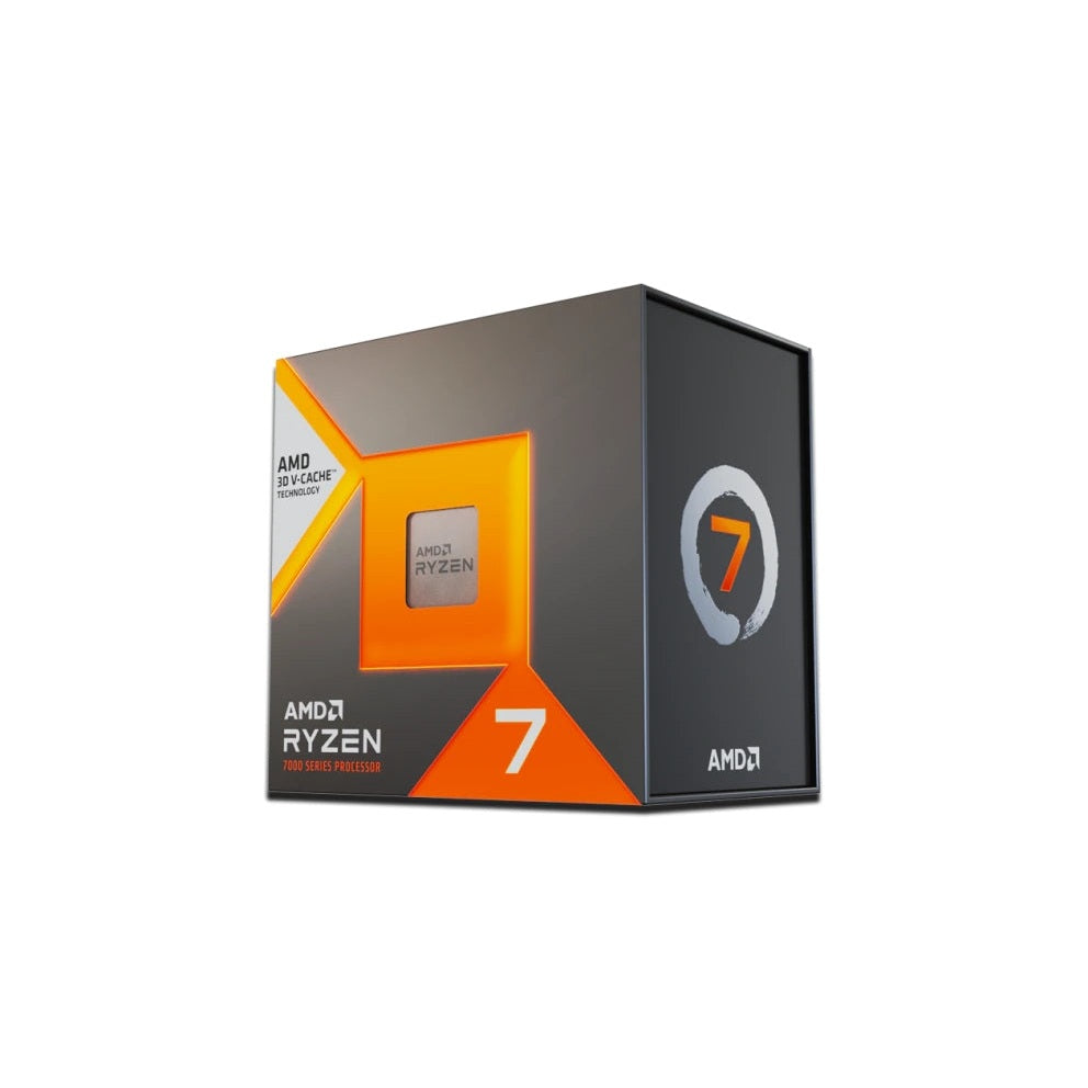 AMD RYZEN 7 7800X3D, 8 NÚCLEOS, SOCKET AM5, NO INCLUYE VENTILADOR, CON GRÁFICOS INLCUIDOS.