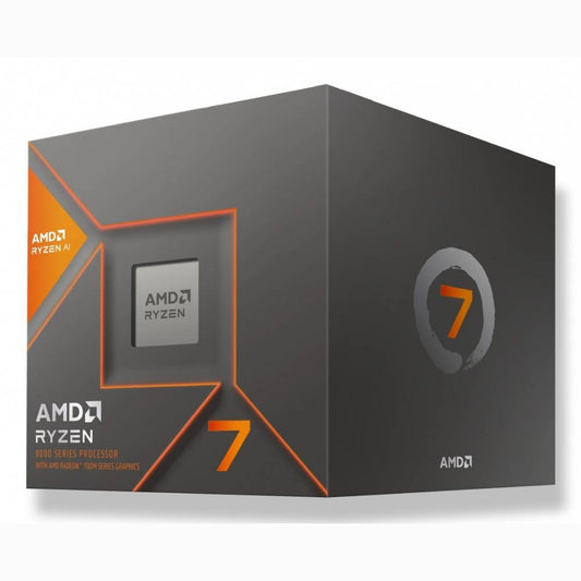 AMD RYZEN 7 8700G, 8 NÚCLEOS, 24 MB CACHE SOCKET AM5, INCLUYE DISIPADOR, INCLUYE TARJETA GRAFICA