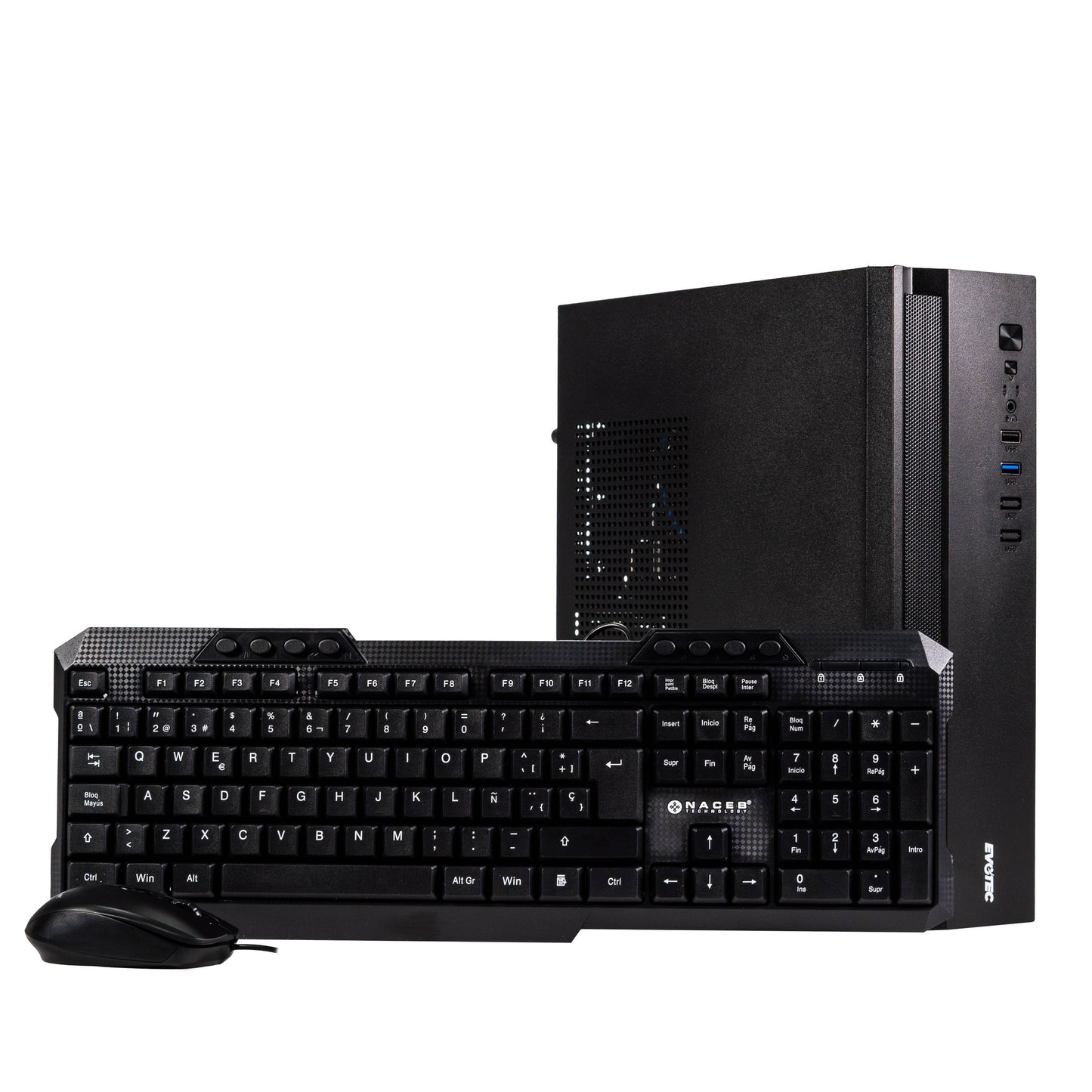 PC EVOTEC INTEL I5-12400, 16GB, SSD 480GB, WIN 11 PRO PRUEBA