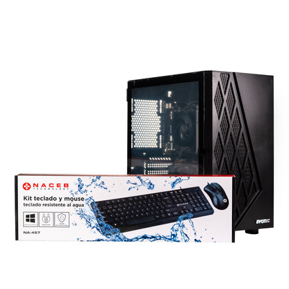 PC GAMER EVOTEC AMD RYZEN 5 5600GT, 16GB, SSD 480GB, WIN 11 PRO PRUEBA