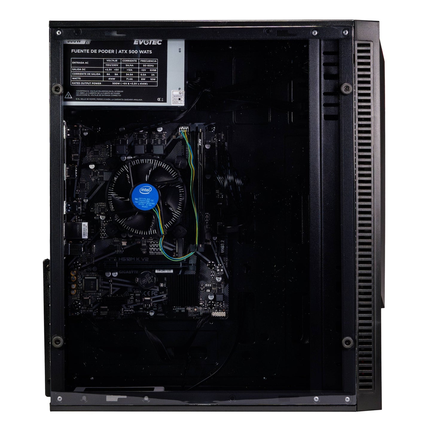 COMPUTADORA DE ESCRITORIO EVOTEC EV-I510T-VERTEC CORE I5, 8GB, 240GB, WIN 11 PRO PRUEBA