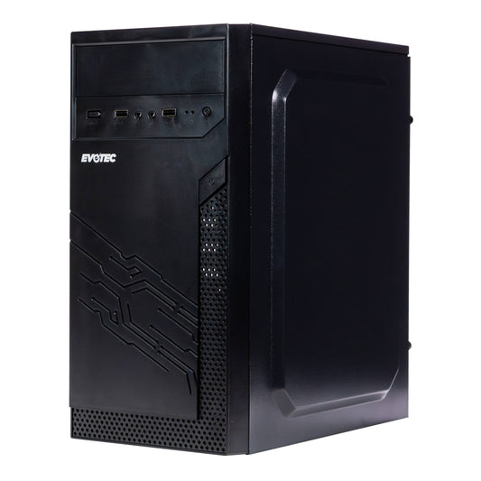 COMPUTADORA EVOTEC EV-I312-VERTECPLUS-24 INTEL I3-12100, 8GB, SSD 480GB, WIN 11 PRO PRUEBA