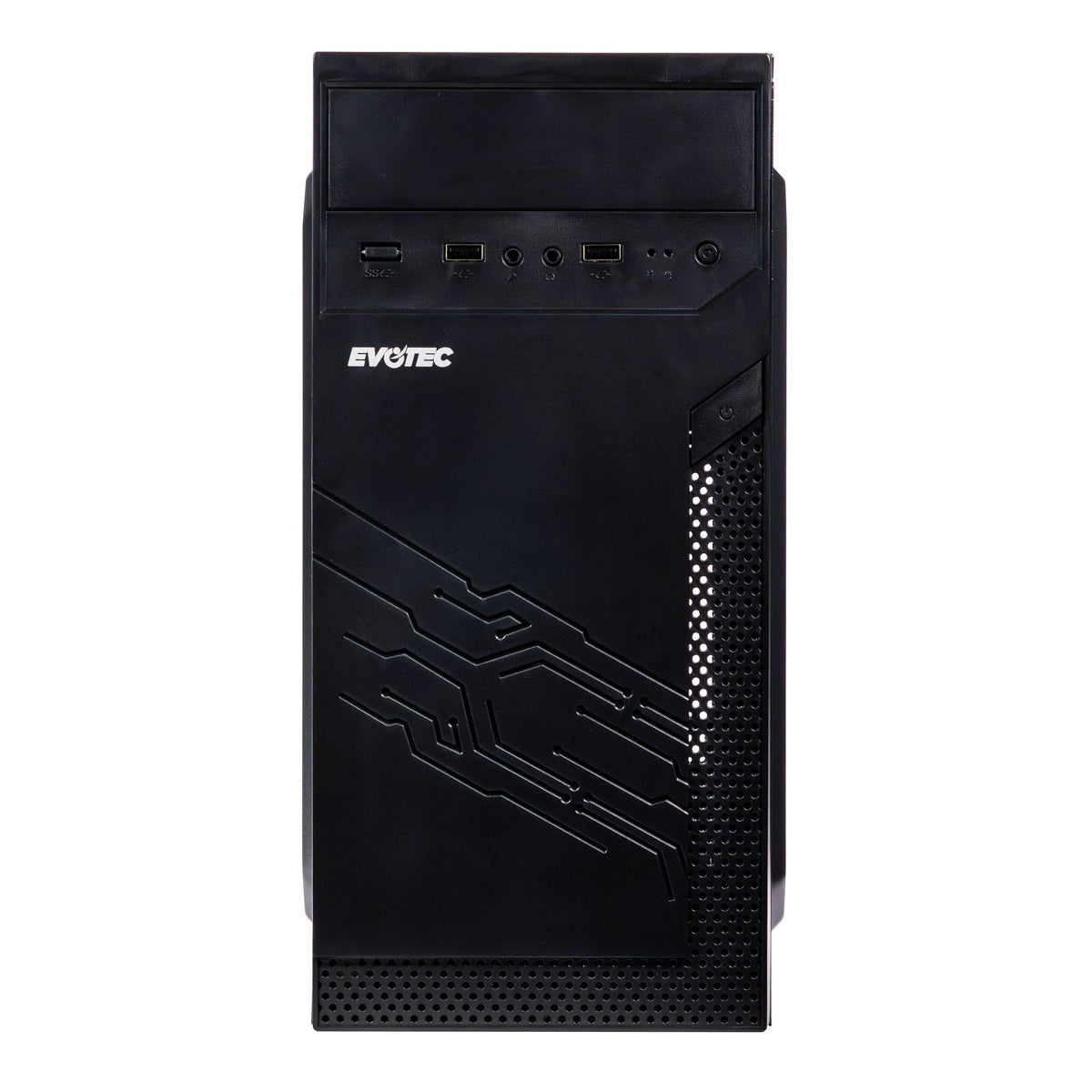 COMPUTADORA EVOTEC EV-I312-VERTECPLUS-24 INTEL I3-12100, 8GB, SSD 480GB, WIN 11 PRO PRUEBA