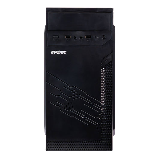 COMPUTADORA EVOTEC EV-I312-VERTECPLUS-24 INTEL I3-12100, 8GB, SSD 480GB, WIN 11 PRO PRUEBA