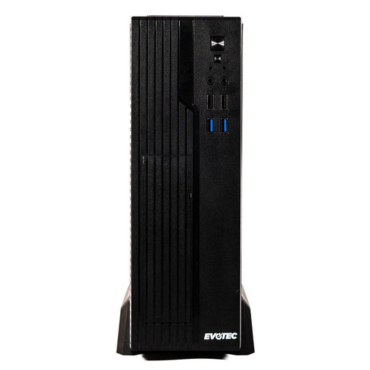 COMPUTADORA EVOTEC INTEL CELERON N100, 8GB, SSD 240GB, KIT TECLADO & MOUSE & BOCINAS, WIN 11 PRO PRUEBA