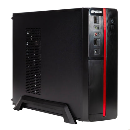 COMPUTADORA EVOTEC INTEL CELERON N100, 16GB, SSD 480GB, KIT TECLADO & MOUSE & BOCINAS, WIN 11 PRO PRUEBA