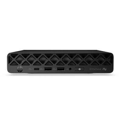 COMPUTADORA DE ESCRITORIO.HP ELITEDESK 8 MINI G2I DESKTOP AI PC (D9FG0AT#ABM). PROCESADOR INTEL CORE ULTRA 7 356H. RAM 16GB,  SSD 512 GB,  WINDOWS 11 PRO.