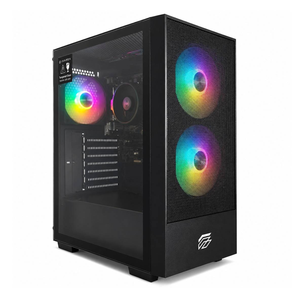 PC HY GAMING TRINITY BY EINAREX NEGRO RYZEN 7 5600GT RAM 16GB SSD480GB CHIPSET A520. FUENTE DE PODER CYBENETIC BRONZE.  WINDOWS 11 PRUEBA
