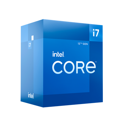 PROCESADOR INTEL CORE I7-12700 2.10 GHZ, 8 NÚCLEOS, SOCKET LGA 1700, 25 MB CACHE CON GRÁFICOS UHD 770 Y DISIPADOR. (MBCHIPSET 600)