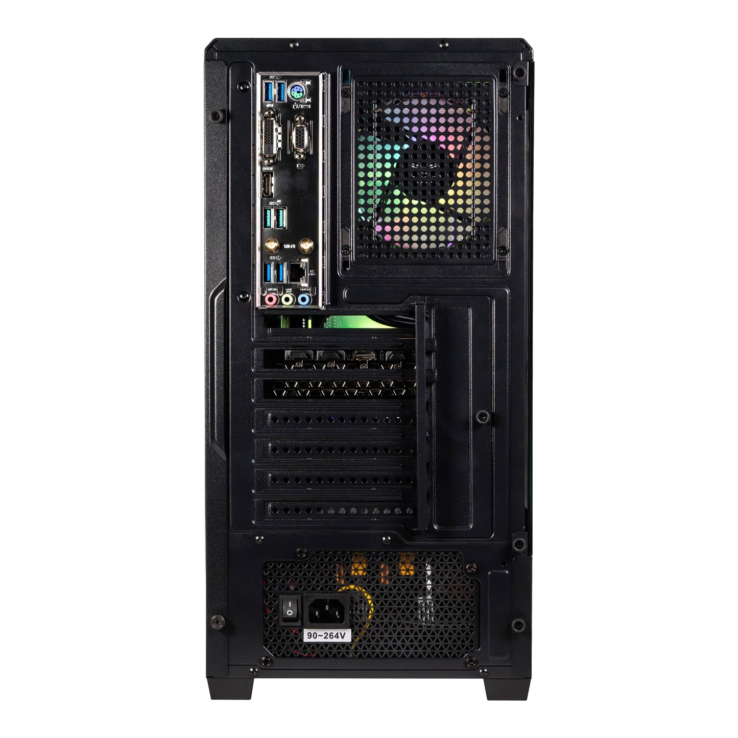 COMPUTADORA GAMER NACEB AMD RYZEN 5 5500, RX 7600, 32GB, 1TB, 1000W 80+GOLD, ENFRIAMIENTO 240MM,WIFI, WIN 11 PRO PRUEBA