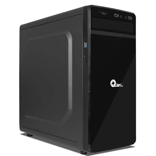 PC OFFICE QIAN MODELO QPI-M21N10A-24M, GABINETE MINI DUAL QIAN, PROCESADOR INTEL N100