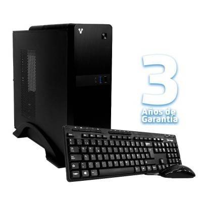 COMPUTADORA CPU VORAGO SBA RZN 3200G-NOS-5 SLIMBAY A 5, RYZEN 3 3200G, 8GB RAM, 240 GB SSD M.2, NO DVD/NOS, 1 X HDMI, 1 X VGA/USB 3.0