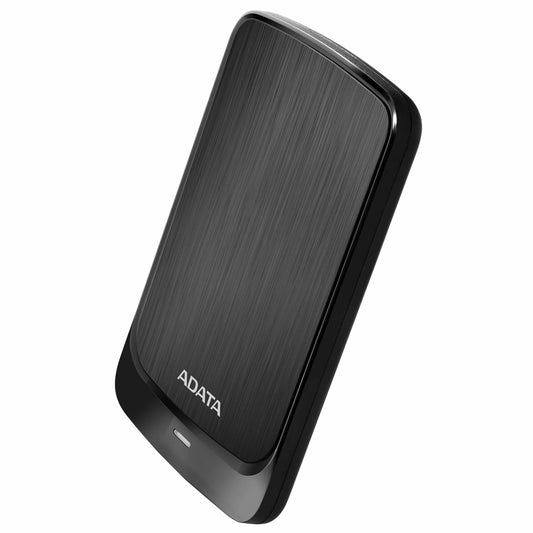 DISCO DURO EXTERNO ADATA 1TB, USB 3.2 (RETROCOMPATIBLE CON 3.0 Y 2.0). NEGRO.  AHV320-1TU31-CBK