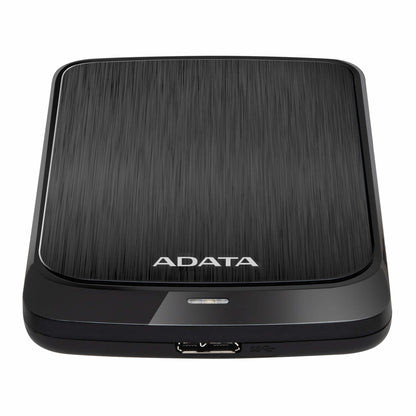 DISCO DURO EXTERNO ADATA 1TB, USB 3.2 (RETROCOMPATIBLE CON 3.0 Y 2.0). NEGRO.  AHV320-1TU31-CBK