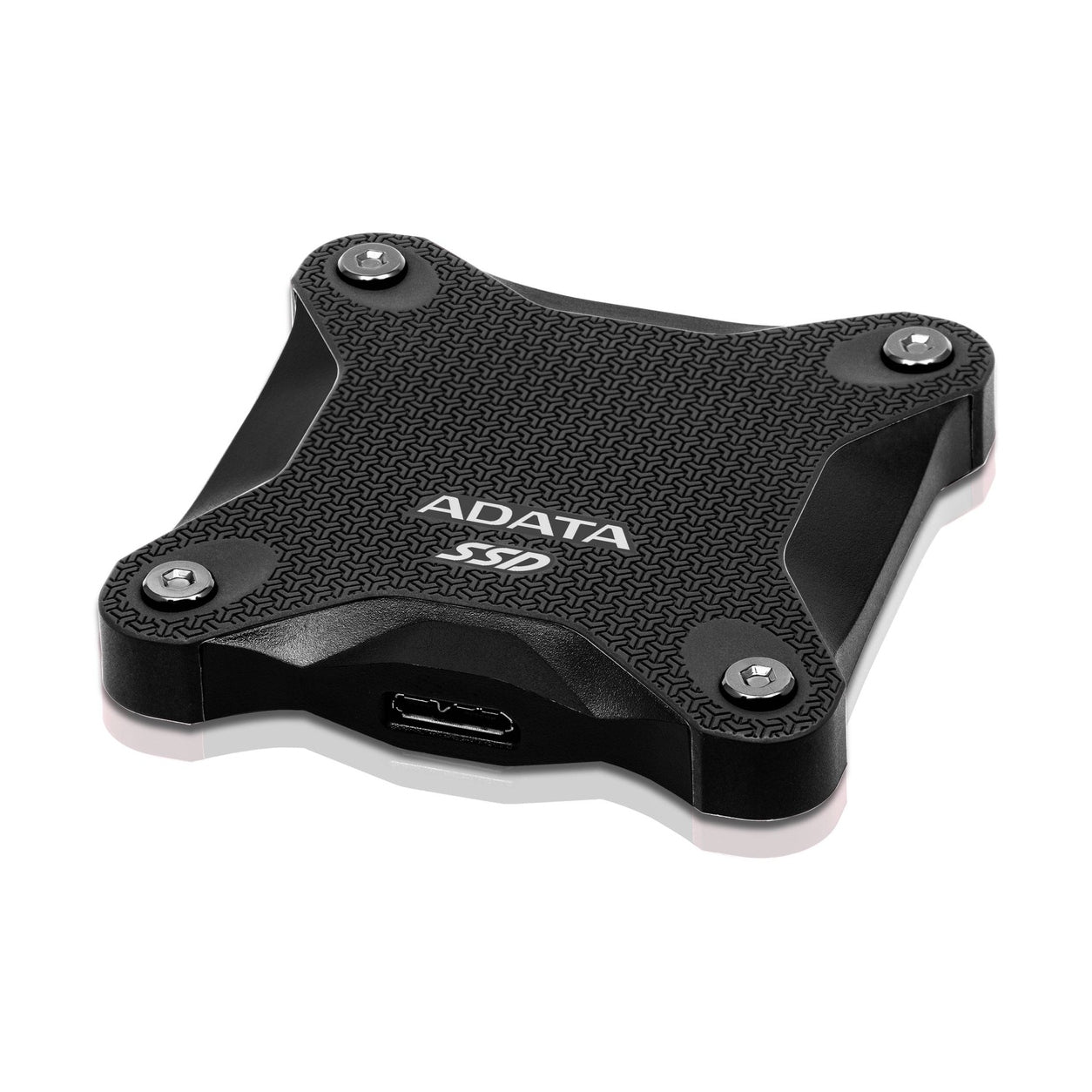 SSD EXTERNO ADATA 1TB. USB 3.2 GEN2, VELOCIDAD DE TRANSFERENCIA DE HASTA 520 MB/S, RESISTENTE A IMPACTOS GRADO MIL-STD COLOR NEGRO. N.P. SD620-1TCBK