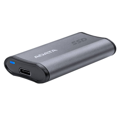 SSD EXTERNO ADATA SE880 2TB. INTERFAZ USB 3.2 GEN 2 X2, PUERTO USB-C. COLOR GRIS. NUMERO DE PARTE AELI-SE880-2TCGY