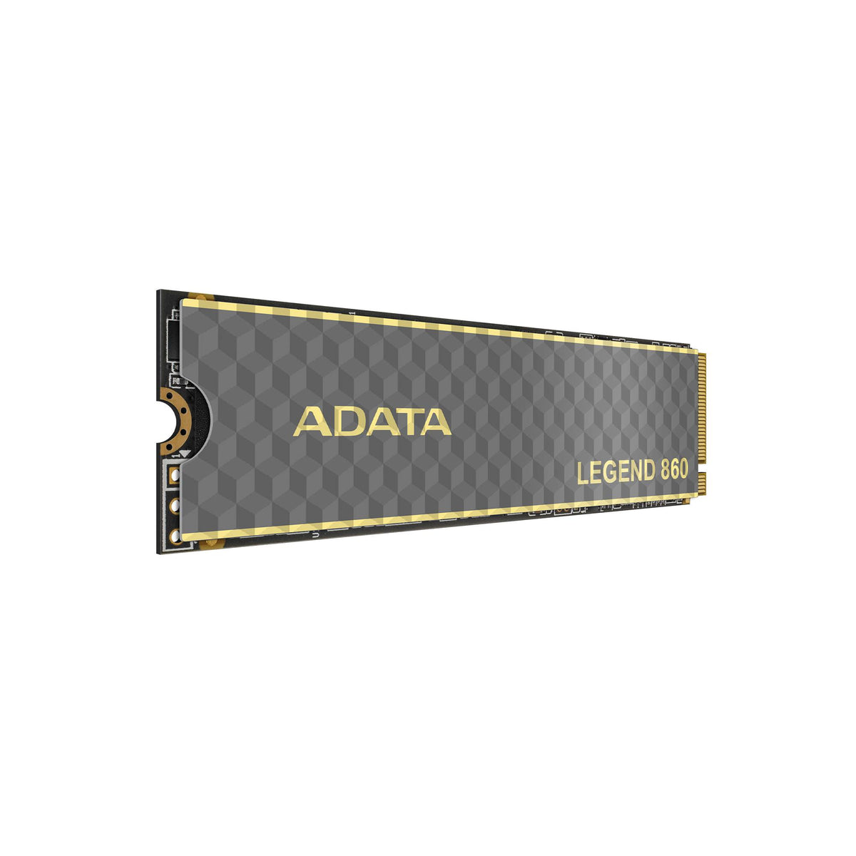 UNIDAD DE ESTADO SÓLIDO ADATA LEGEND 860 2TB PCIE GEN4X4 M.2 2280, CON DISIPADOR DE ALUMINIO. SLEG-860-2000GCS