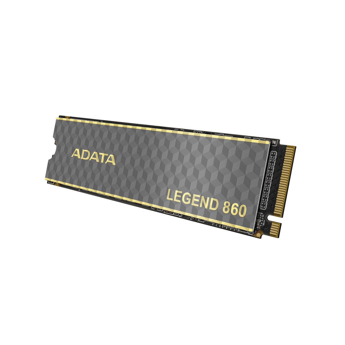 UNIDAD DE ESTADO SÓLIDO ADATA LEGEND 860 2TB PCIE GEN4X4 M.2 2280, CON DISIPADOR DE ALUMINIO. SLEG-860-2000GCS