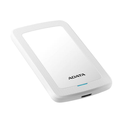 DISCO DURO EXTERNO 2.5 PULGADAS MODELO HV300 2TB USB 3.2 GEN1, CON COMPATIBILIDAD UNIVERSAL DE DISPOSITIVOS. COLOR BLANCO. AHV300-2TU31-CWH