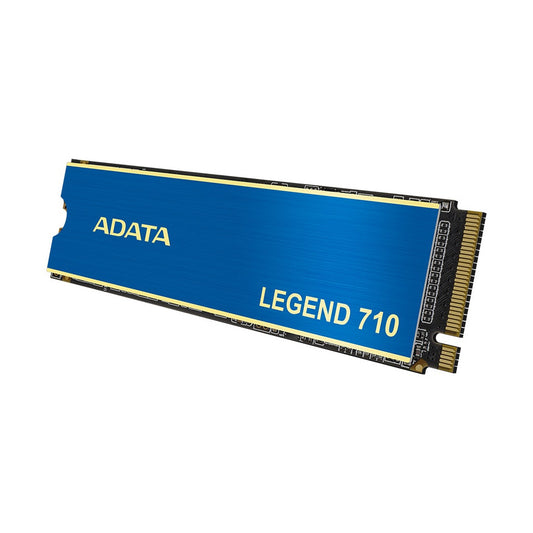 UNIDAD DE ESTADO SÓLIDO ADATA LEGEND 710 512GB PCIE GEN3X4 M.2 2280, CON DISIPADOR DE ALUMINIO. ALEG-710-512GCS