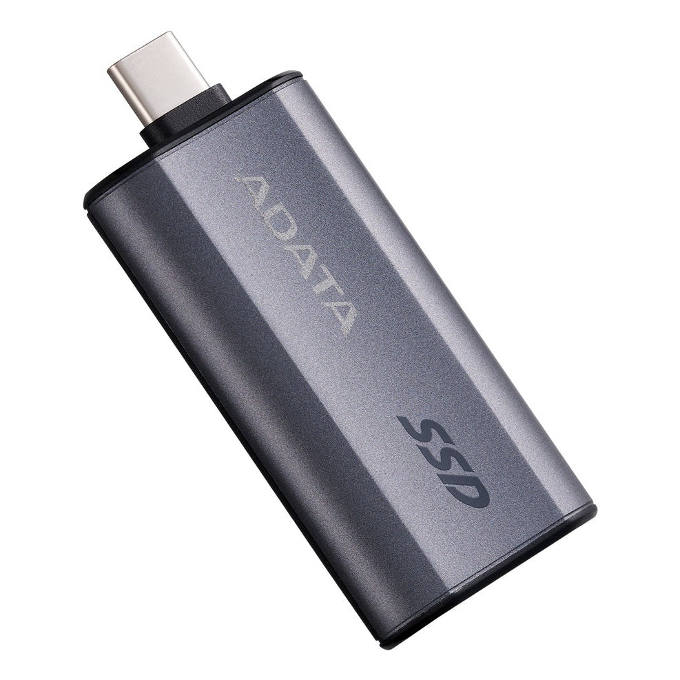 SSD EXTERNO ADATA SC750 500GB. INTERFAZ USB 3.2 GEN 2. VELOCIDADES DE LECTURA/ESCRITURA 1050/1000, PUERTO USB-C. NEGRO.  SC750-500G-CCBK