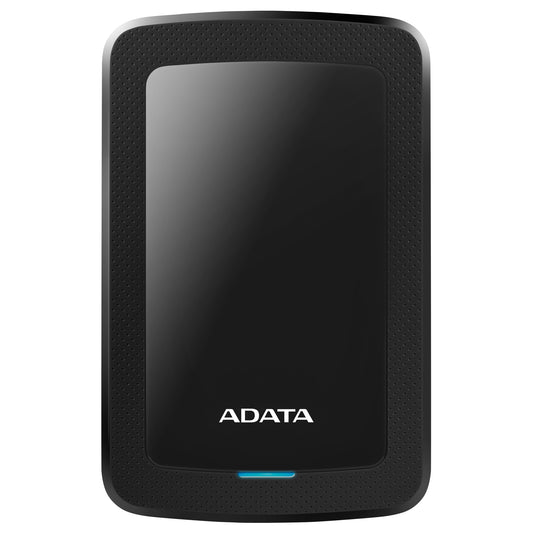 DISCO DURO EXTERNO ADATA HV300, 2 TB, USB 3.2 GEN1 (COMPATIBLE CON LAS VERSIONES ANTERIORES USB 2.0), 2.5 PULGADAS, NEGRO