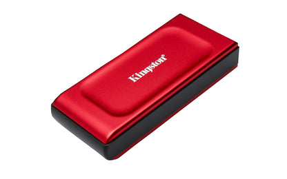 UNIDAD DE ESTADO SOLIDO EXTERNO KINGSTON SXS1000R 2TB USB-C 3.2 GEN 2 R.1050MB/S W.1000MB/S ROJO