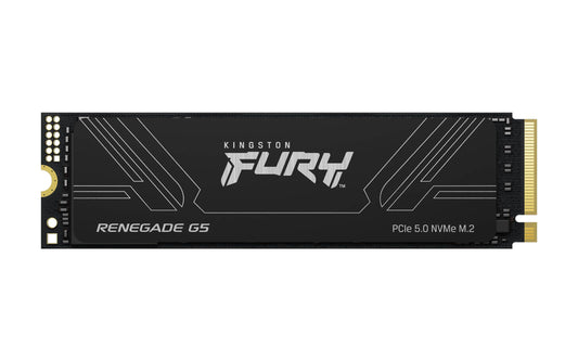 UNIDAD DE ESTADO SOLIDO KINGSTON FURY RENEGADE G5 1TB M.2 2280 NVME PCIE R.14,200MB/S W.11,000MB/S