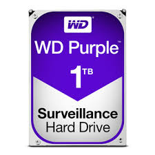 DISCO DURO INTERNO WESTERN DIGITAL WD10PURZ PURPLE 3.5 PULGADAS, 1TB, SATA III, 6 GBIT/S, 5400RPM, 64MB CACHE