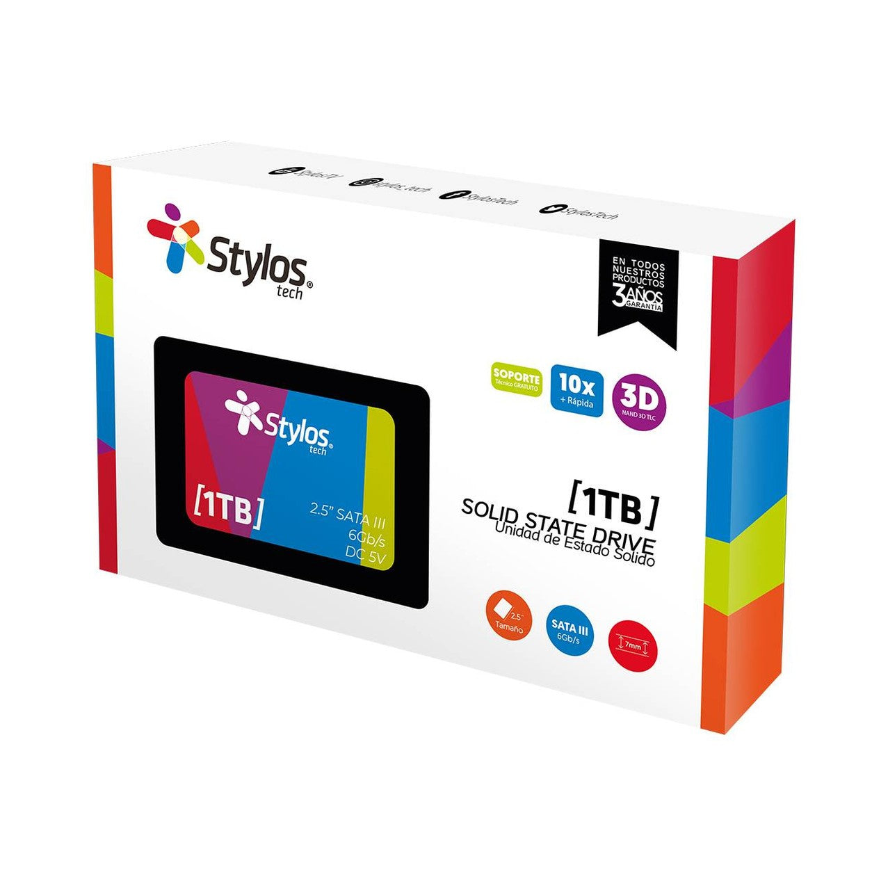 MEMORIA SSD 1TB STYLOS. STMSSD4B