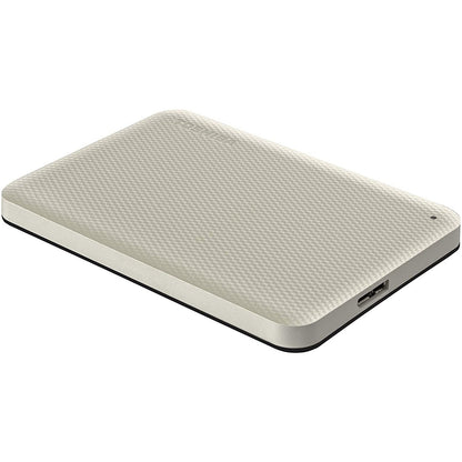 DISCO DURO EXTERNO  TOSHIBA CANVIO ADVANCE V10, 2 TB, USB 3.0, 2.5 PULGADAS, COLOR BLANCO