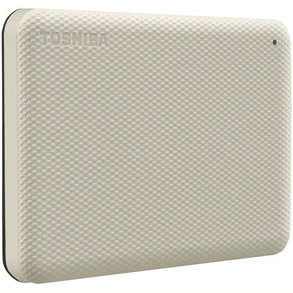 DISCO DURO EXTERNO  TOSHIBA CANVIO ADVANCE V10, 2 TB, USB 3.0, 2.5 PULGADAS, COLOR BLANCO