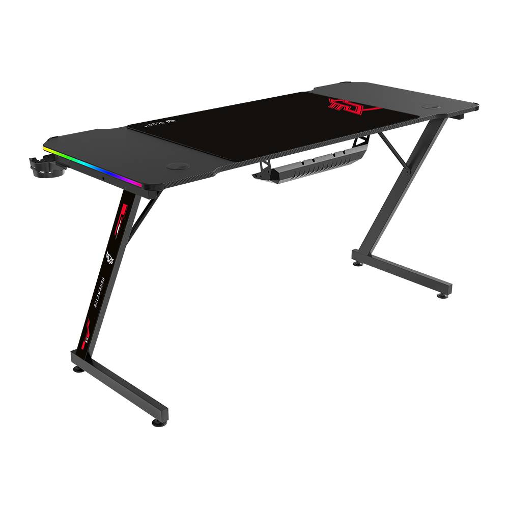 ESCRITORIO GAMER ERGONÓMICO  OLYMPUS SPOT GLOW MRX6000 BALAM RUSH LEGEND SERIES ESCRITORIO GAMER ERGONÓMICO 140 X 60CM, ILUMINACIÓN RGB