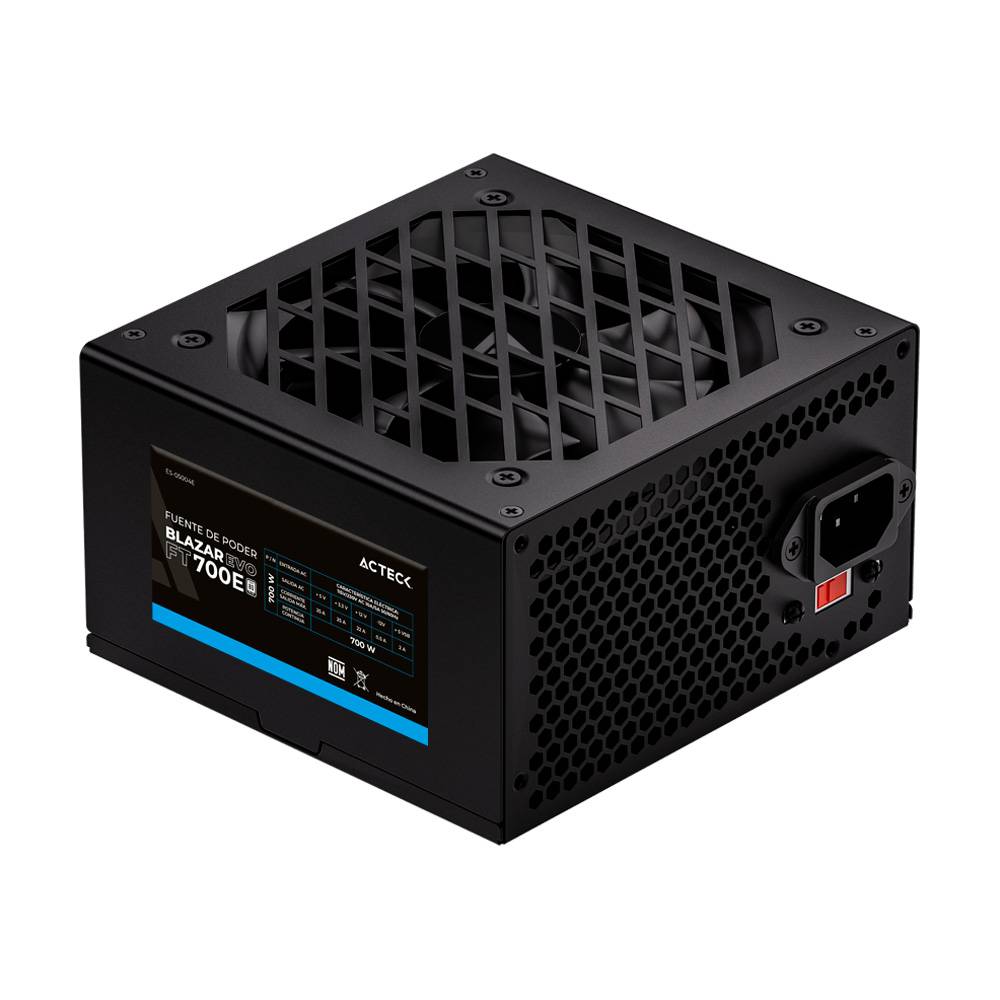 FUENTE DE PODER ACTECK BLAZAR EVO FT700E ADVANCED SERIES ATX 700W