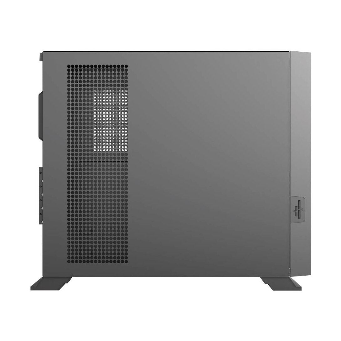 GABINETE MINI TORRE SLIM+F2120 ONEX GS455 ACTECK  FACTOR MICRO ATX- MINI ITX, LECTOR DE TARJETAS SD