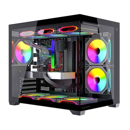 GABINETE MINI TORRE TANK CORE PRO GI925 FACTOR: MICRO ATX - MINI ITX