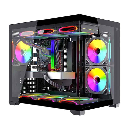 GABINETE MINI TORRE TANK CORE PRO GI925 FACTOR: MICRO ATX - MINI ITX