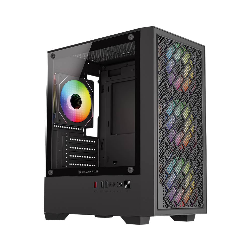 GABINETE MINI TORRE NITROX EDGE AIRCOOL 4700A  FACTOR: MINI ITX