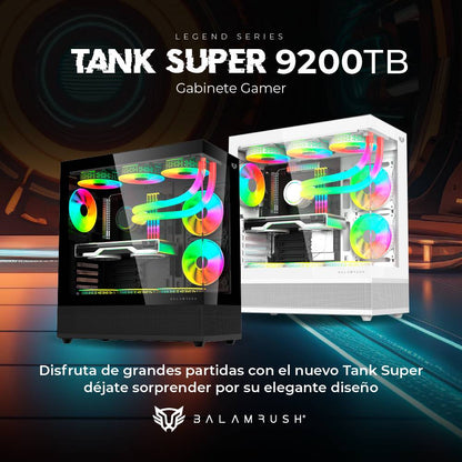 GABINETE GAMER MEDIA TORRE TANK SUPER 9200TB LEGEND SERIES
