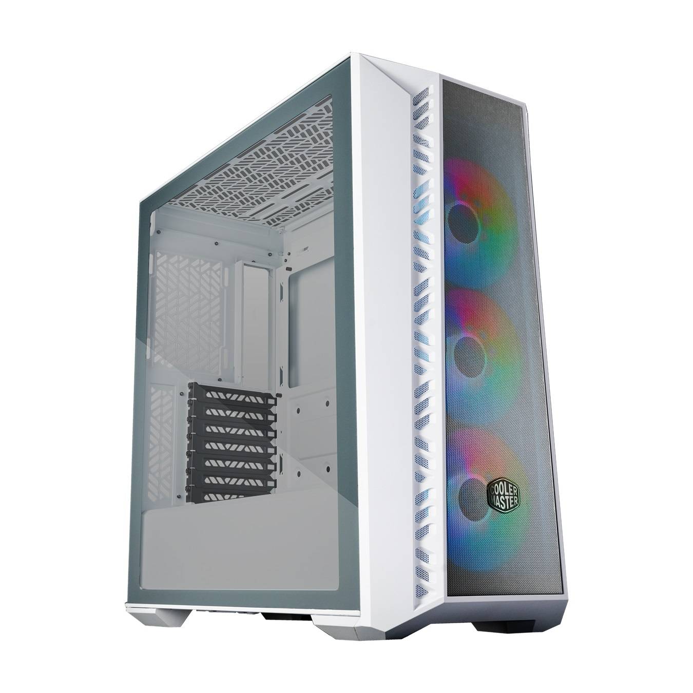 GABINETE COOLER MASTER  MB520-WGNN-S00 MASTERBOX 520 ARGB CON VENTANA, MIDI-TOWER, ATX/EATX/MICRO ATX/MINI-ITX, USB 3.2, SIN FUENTE