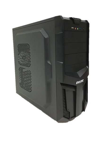 GABINETE EVOTEC EV-1005, MICRO-ATX, TORRE, MICRO-ATX, NEGRO, 600W