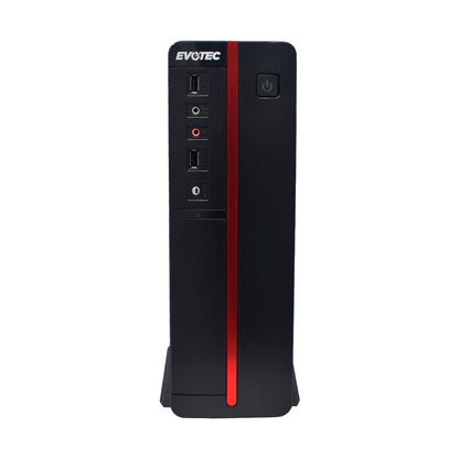 GABINETE EVOTEC VIENA SLIM, GABINETE, M-ATX, NEGRO, 600 W