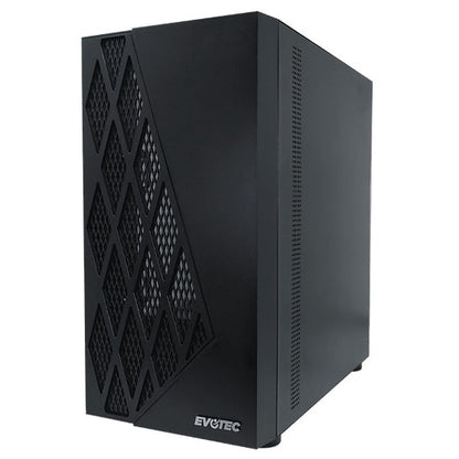 GABINETE GAMING  EVOTEC EV-1018, GABINETE, NEGRO