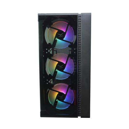 GABINETE GAMING TOKYO, EVOTEC EV-1021, 3 VENTILADORES INCLUIDOS , USB 3.0