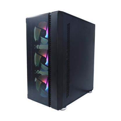 GABINETE GAMING TOKYO, EVOTEC EV-1021, 3 VENTILADORES INCLUIDOS , USB 3.0