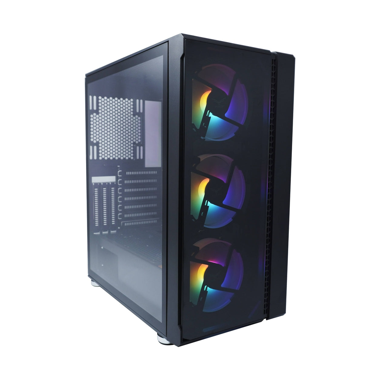 GABINETE GAMING TOKYO, EVOTEC EV-1021, 3 VENTILADORES INCLUIDOS , USB 3.0